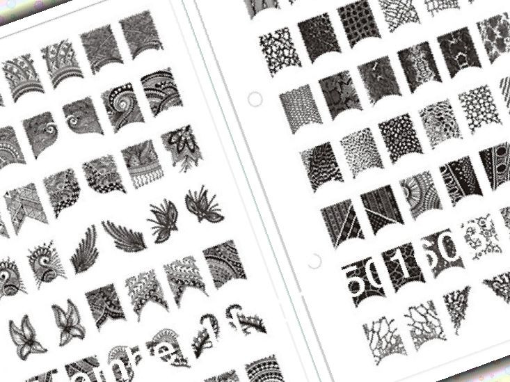 Free Printable Nail Art Stencils
 37 Printable Nail Design Stencils StylePics