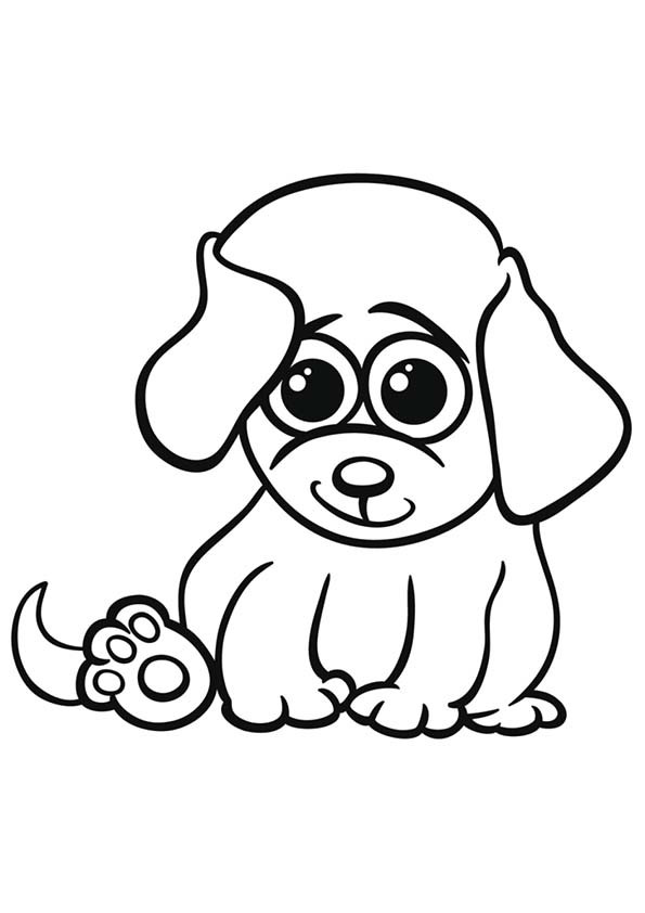 Free Printable Puppy Coloring Pages
 Free Printable Dogs and Puppies Coloring Pages for Kids