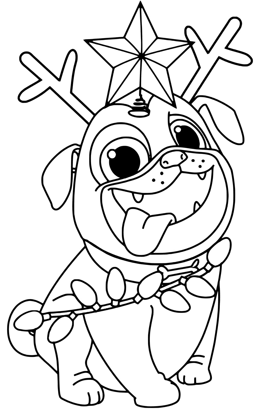 Free Printable Puppy Coloring Pages
 Puppy Dog Pals Coloring Pages To Print
