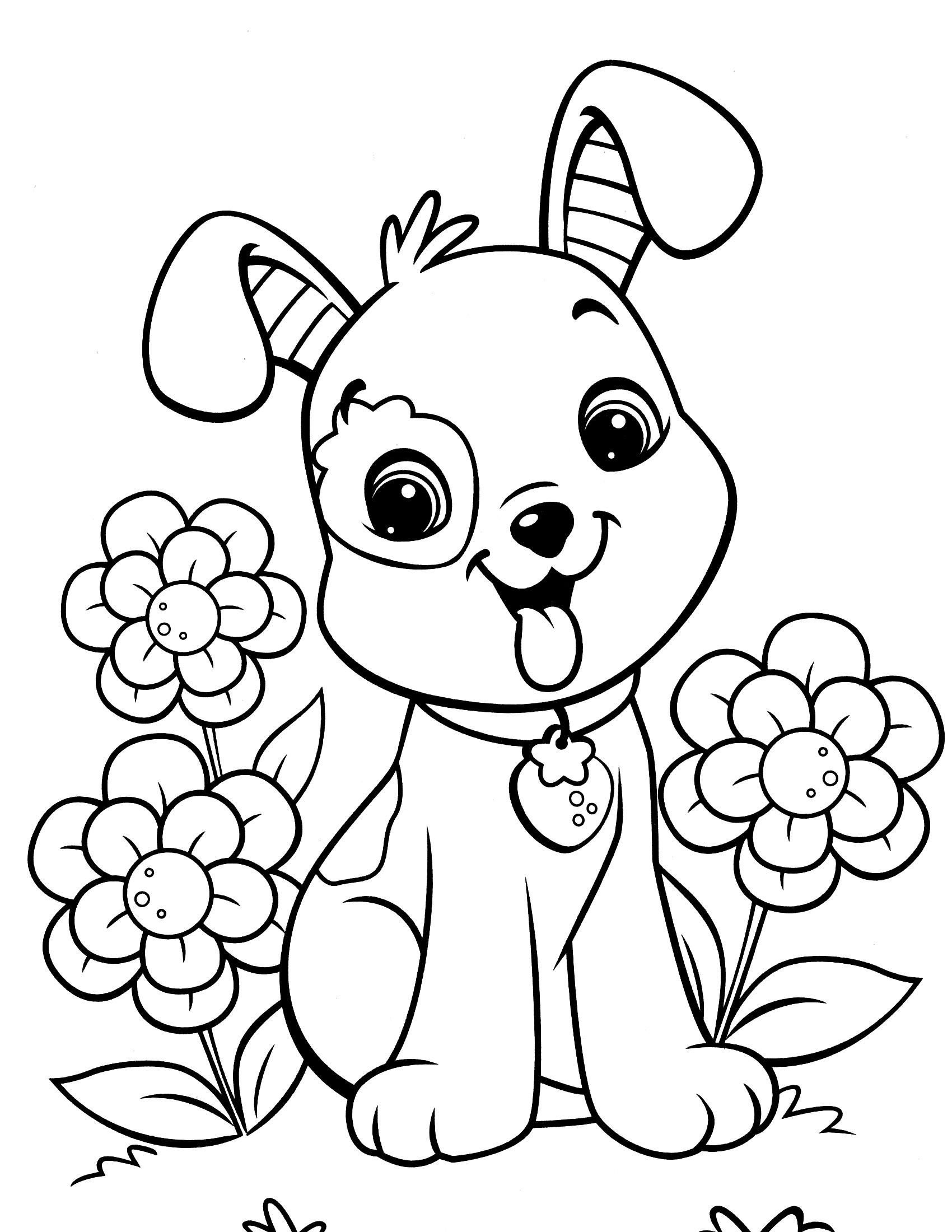 Free Printable Puppy Coloring Pages
 Puppy Coloring Pages Best Coloring Pages For Kids
