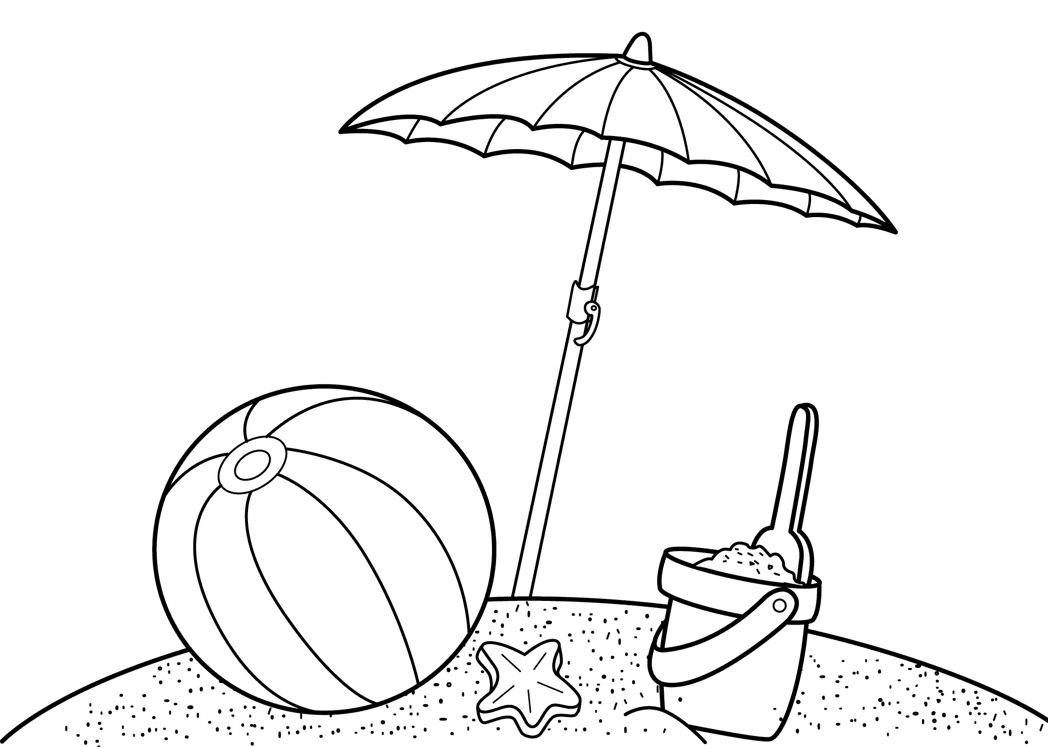 Free Printable Summer Coloring Pages
 Download Free Printable Summer Coloring Pages for Kids