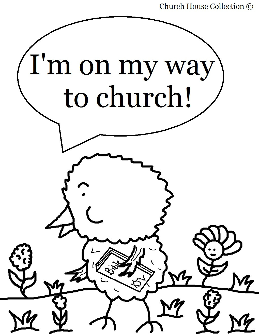 Free Printable Sunday School Coloring Pages
 Church House Collection Blog March 2013