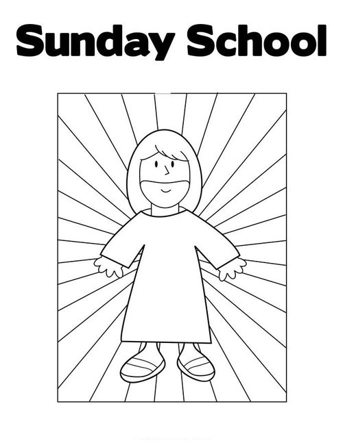 Free Printable Sunday School Coloring Pages
 Sunday School Coloring Pages For Kids Disney Coloring Pages