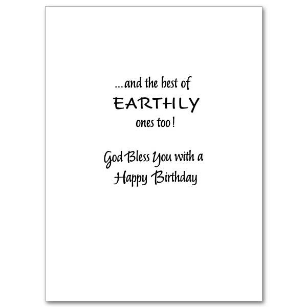Free Text Birthday Cards
 Heavenly Blessings Your Birthday Birthday Card