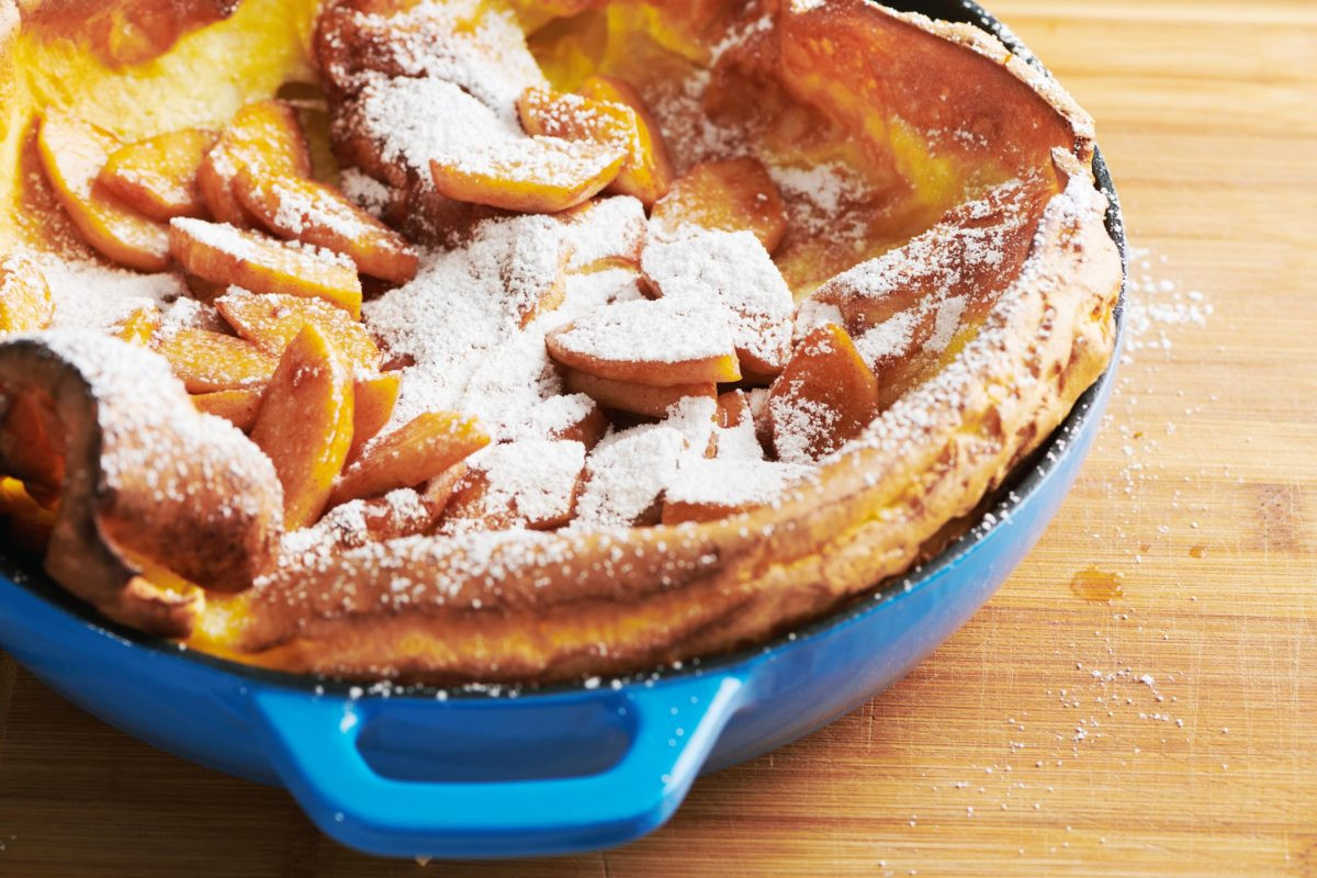 French Apple Pie Vs Dutch Apple Pie
 Dutch Baby Pancake with Sauteed Apples Recipe — The Mom 100