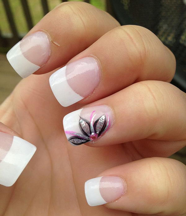 French Tip Nail Art
 60 Fashionable French Nail Art Designs And Tutorials
