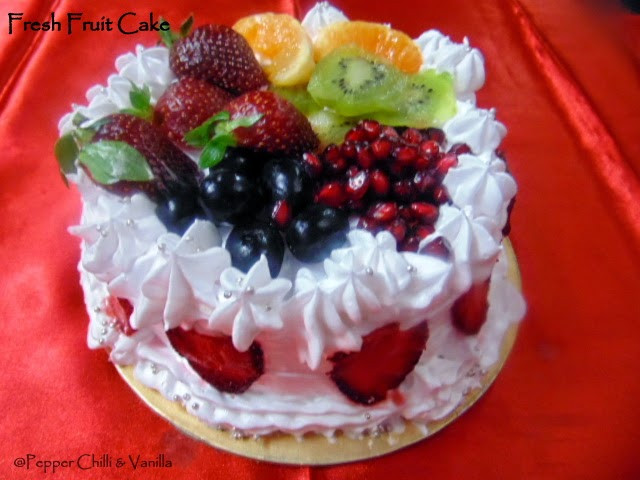 Fresh Fruit Cake Recipes
 Fresh Fruit Cake Recipe Birthday Cake Idea