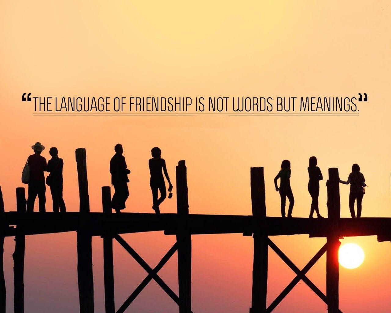 Friendship Quotes Wallpaper
 Friendship Quotes Wallpapers Wallpaper Cave