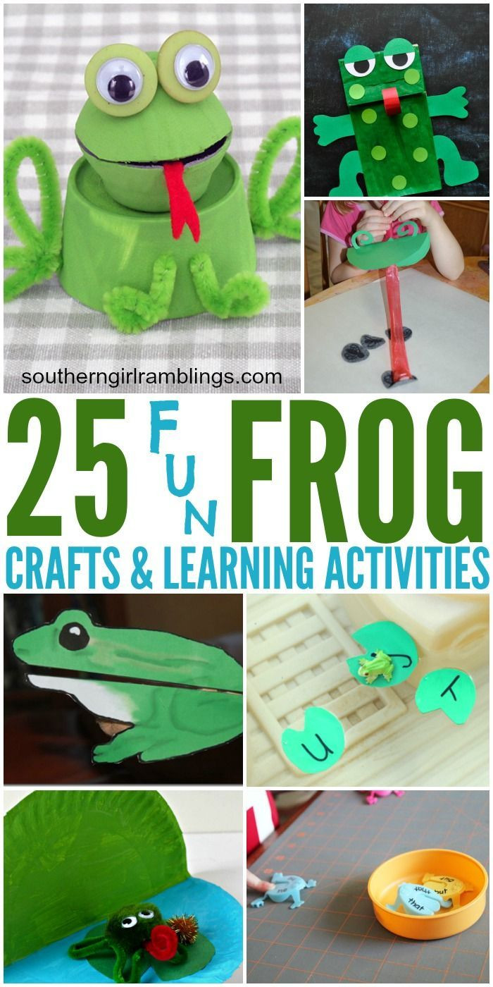 Frog Art For Toddlers
 25 Fun Frog Crafts & Learning Activities