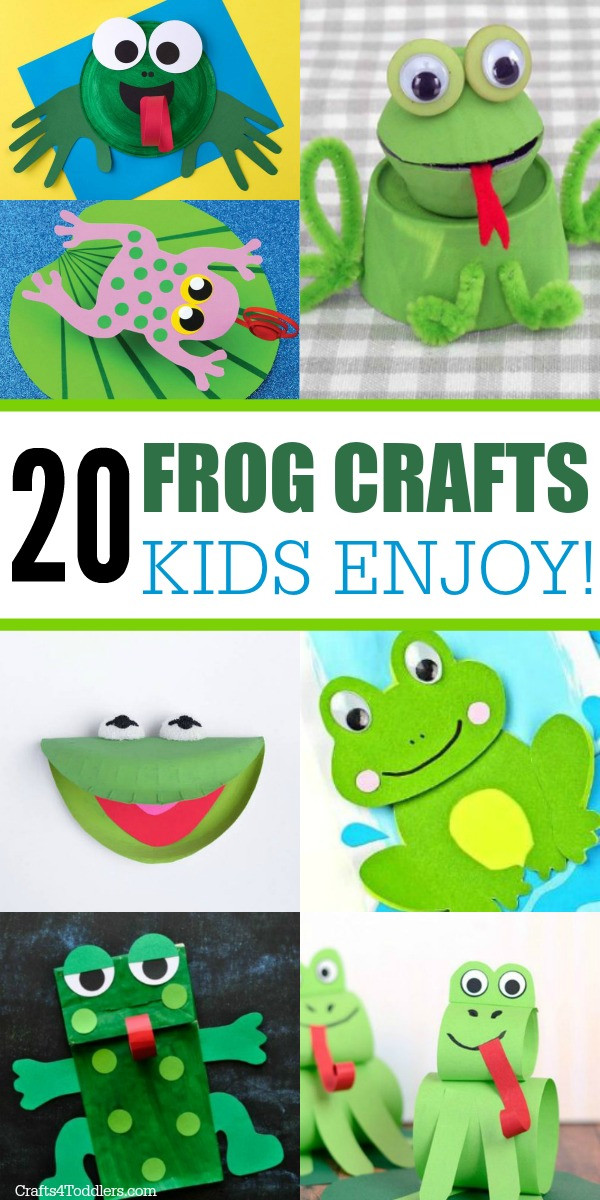Frog Art For Toddlers
 20 Adorable Frog Crafts for Toddlers Crafts 4 Toddlers