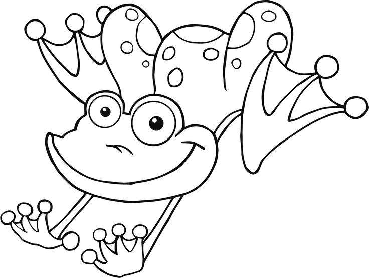 Frog Coloring Pages For Kids
 62 best Frogs images on Pinterest