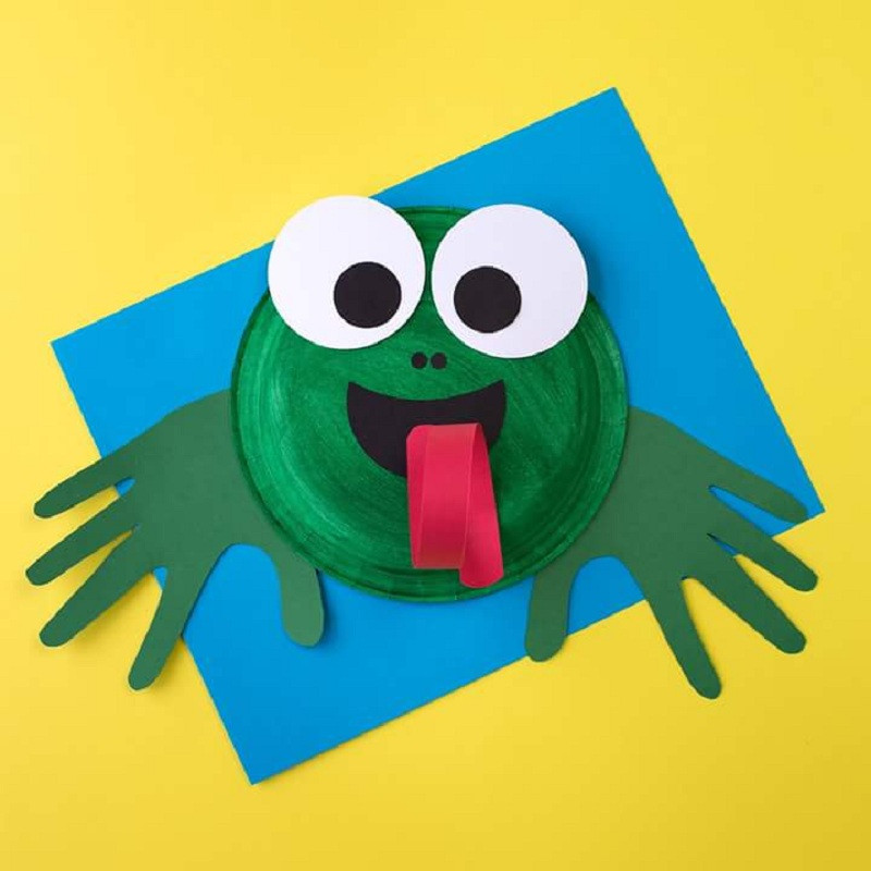 Frog Craft For Toddlers
 60 Rare and Easy Crafts for Kids that are Worth Trying
