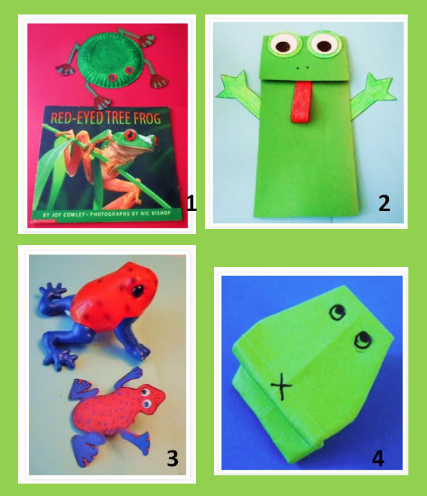 Frog Craft For Toddlers
 Learning Ideas Grades K 8 June 2012