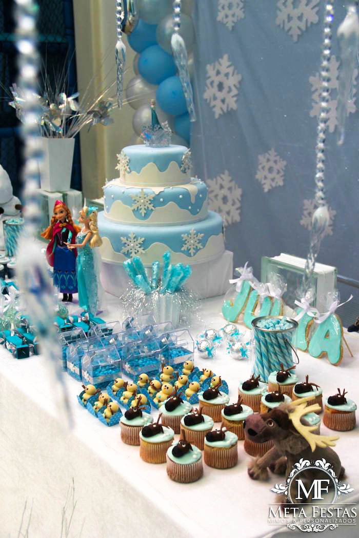 Frozen Themed Birthday Party
 Kara s Party Ideas Frozen Themed Birthday Party Ideas
