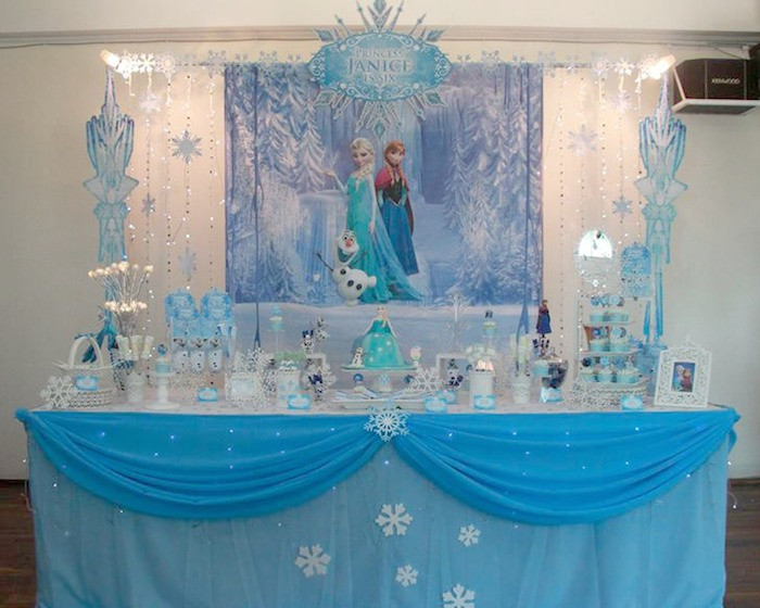 Frozen Themed Birthday Party
 Kara s Party Ideas Disney s Frozen Themed Birthday Party