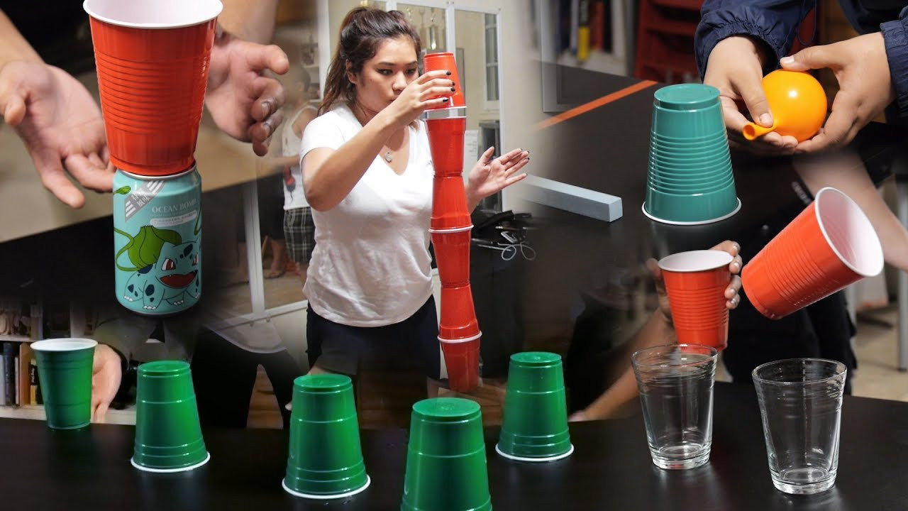 Fun Adult Birthday Party Games
 8 Fun & Cheap Party Games with Cups Minute to Win It