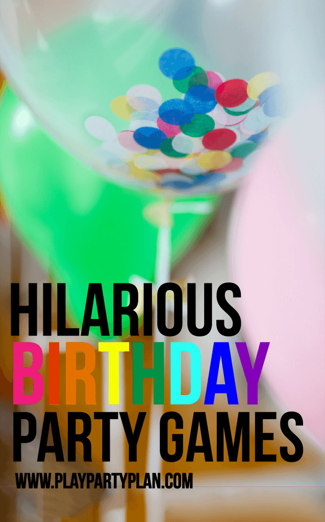 Fun Adult Birthday Party Games
 Hilarious Birthday Party Games for Kids & Adults Play