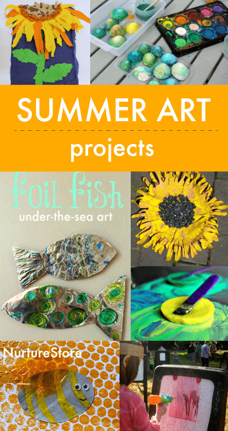 Fun Art Activities For Kids
 20 summer art activities for children NurtureStore