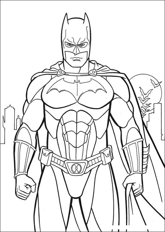 Fun Coloring Pages For Boys
 Batman coloring page