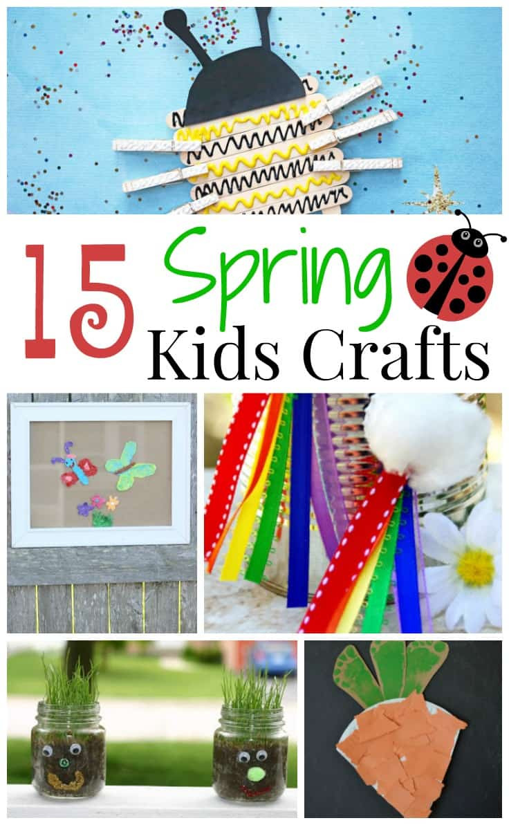 Fun Craft For Toddlers
 15 Fun Spring Kids Crafts
