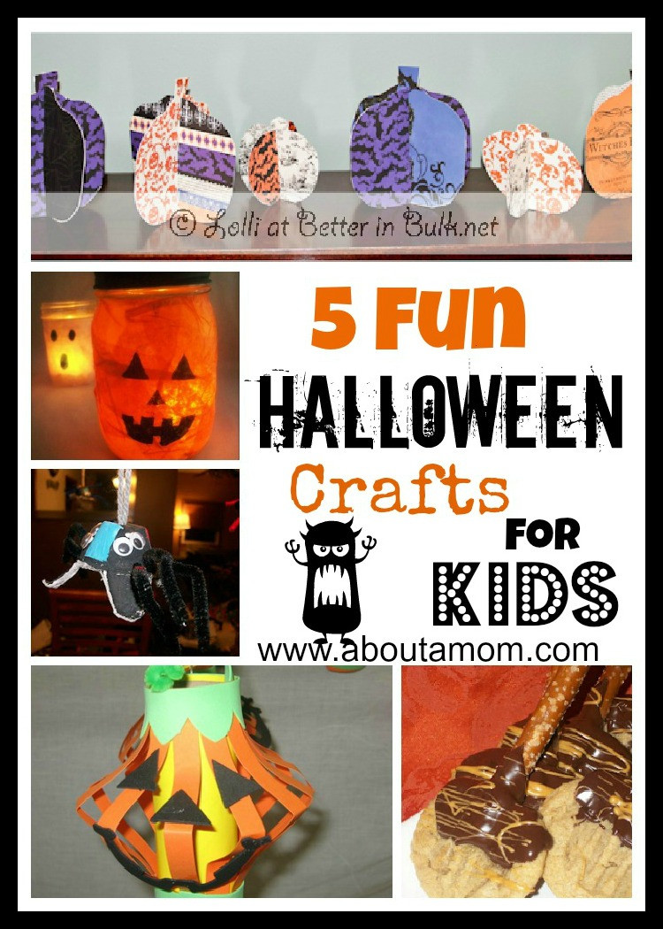 Fun Craft For Toddlers
 5 Fun Halloween Crafts for Kids