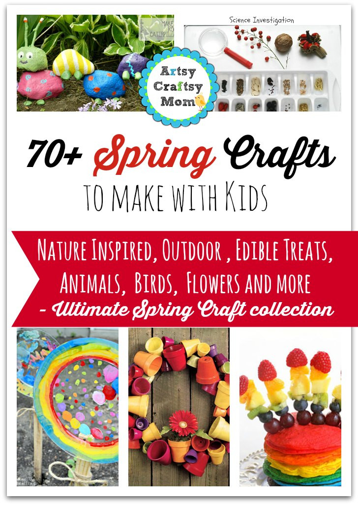 Fun Craft For Toddlers
 72 Fun Easy Spring Crafts for Kids Artsy Craftsy Mom
