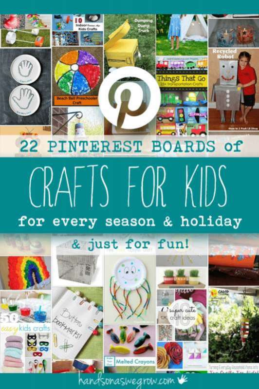 Fun Craft For Toddlers
 Pinterest Crafts for Kids of Every Kind hands on as we
