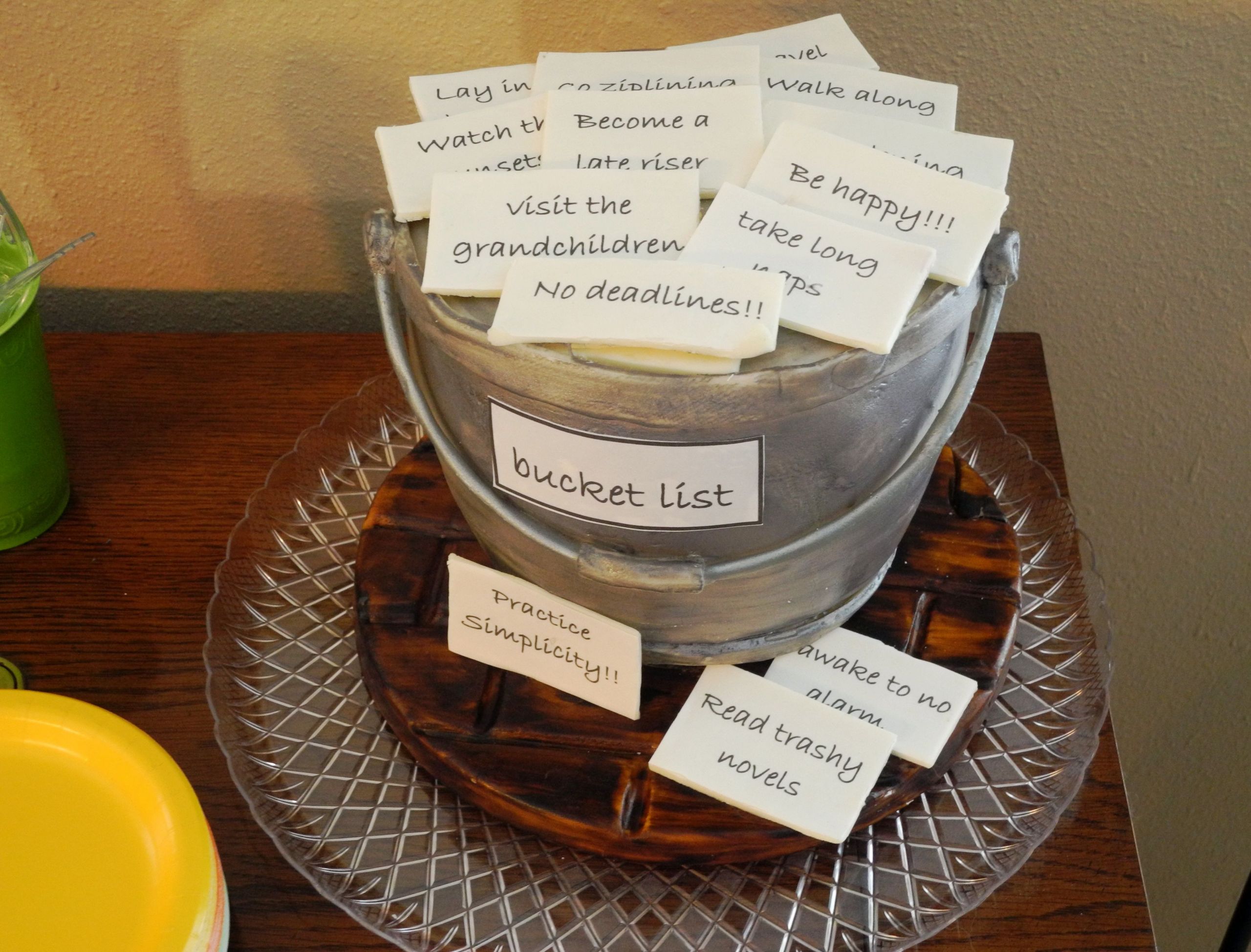 Fun Ideas For A Retirement Party
 Create "bucket list" what should Joan do now that she s