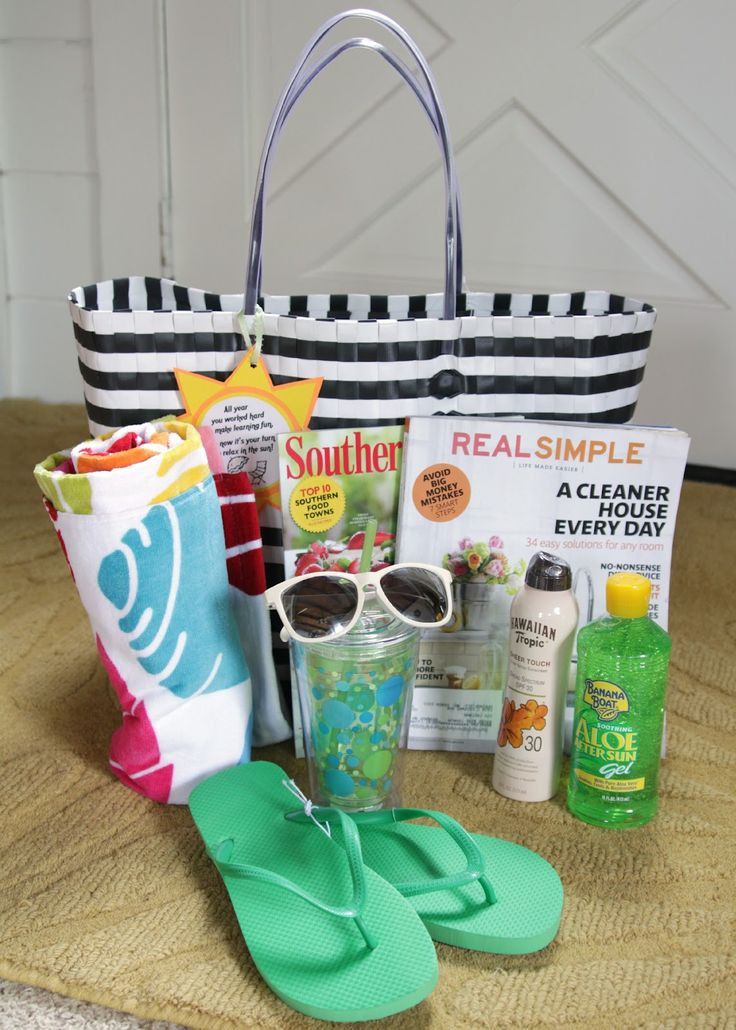 Fun In The Sun Gift Basket Ideas
 Fun in the sun Summer Relaxation kit with free printable