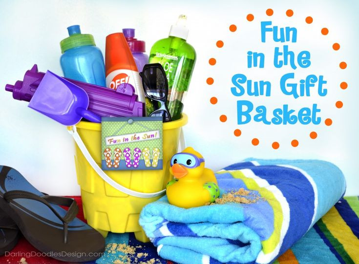 Fun In The Sun Gift Basket Ideas
 Fun in the Sun Gift Basket Gift Ideas