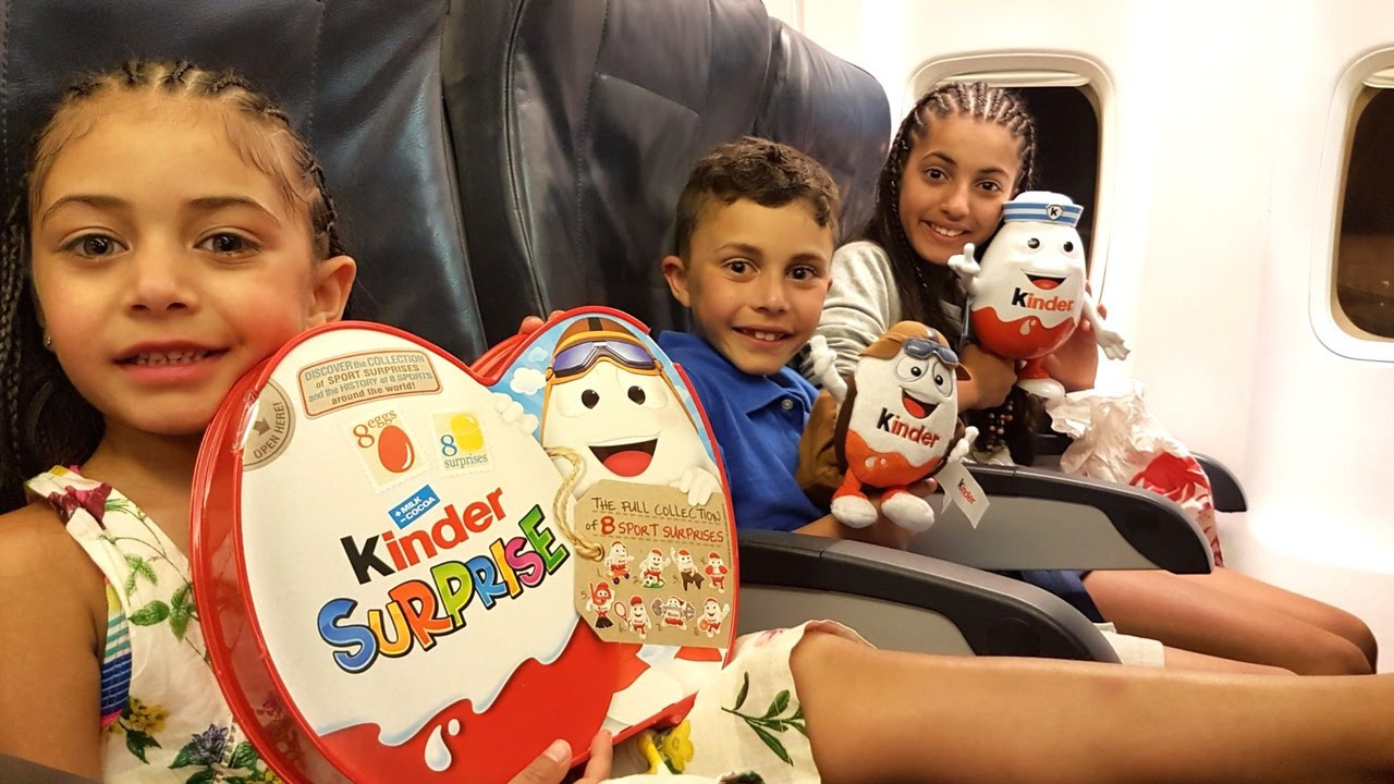 Fun Kids Com
 Chocolate Kinder Surprise Eggs A Plane Family Fun