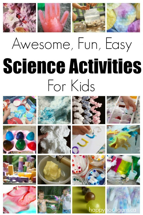 Fun Projects For Preschoolers
 Science Activities for Kids Happy Hooligans