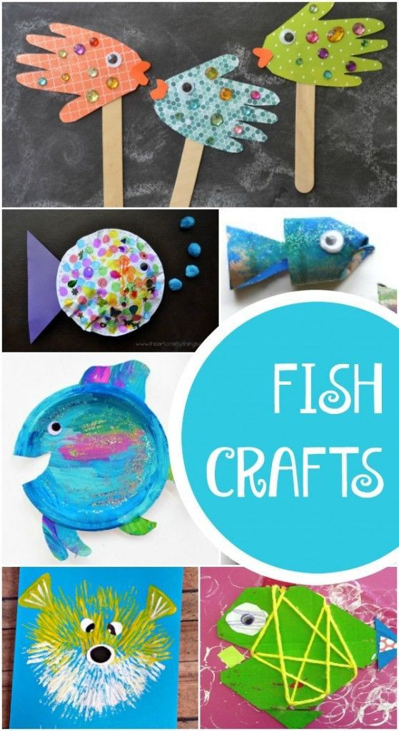 Fun Projects For Preschoolers
 Adorable Fish Crafts for Kids