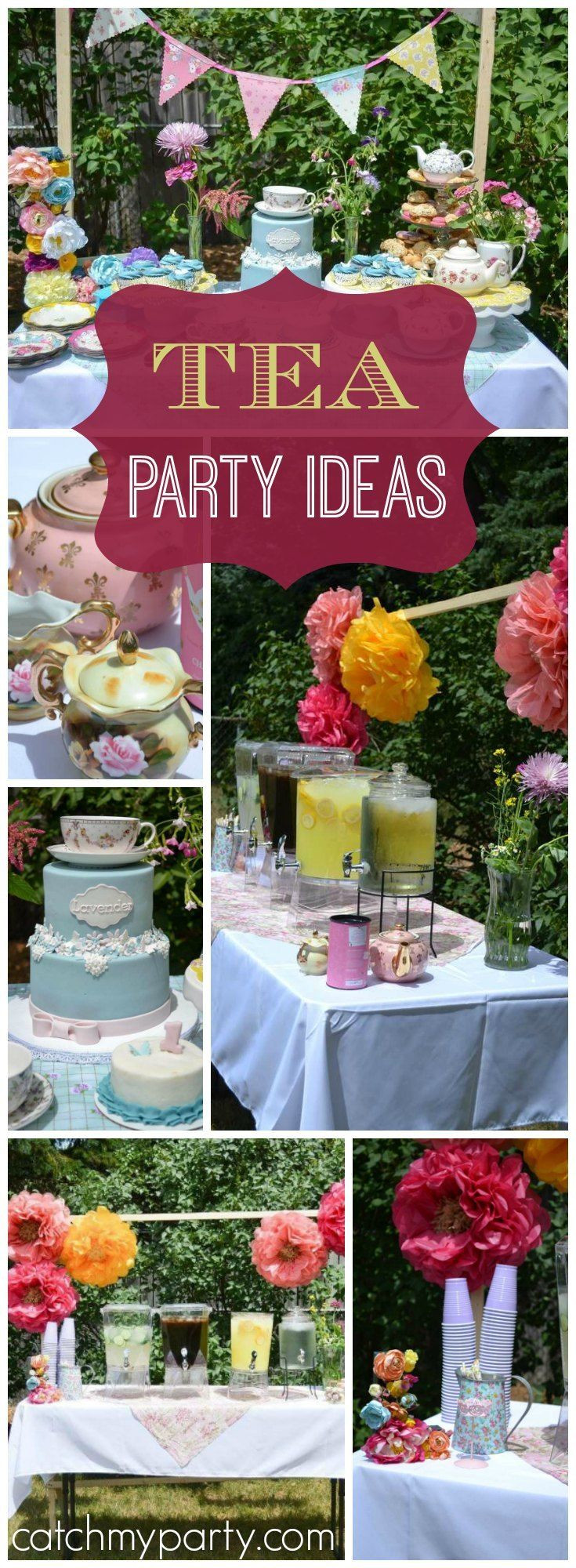 Fun Tea Party Ideas
 The 25 best High tea wedding ideas on Pinterest