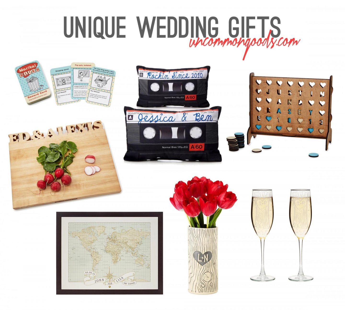 Fun Wedding Gifts
 Unique Wedding Gift Ideas with Un monGoods