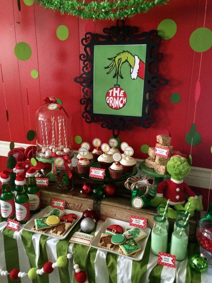 Fun Work Holiday Party Ideas
 The Grinch Christmas Holiday Party Ideas
