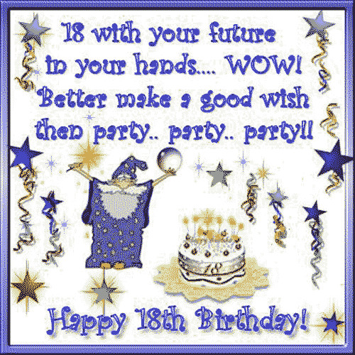 Funny 18th Birthday Wishes
 18th Birthday Quotes For Girls QuotesGram