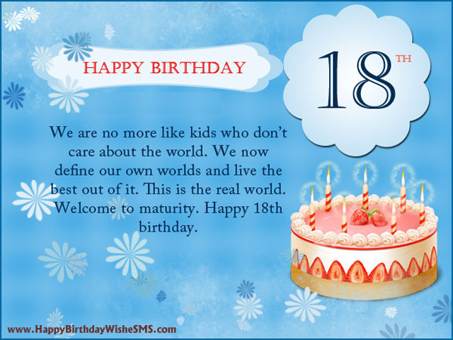 Funny 18th Birthday Wishes
 18th Birthday Grandson Quotes QuotesGram