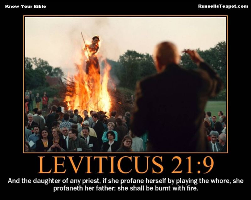 Funny Bible Quotes
 Acerbic Politics Know your Bible quotes from Leviticus