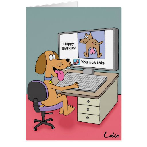 Funny Birthday Cards For Facebook
 Like this funny dog Birthday card