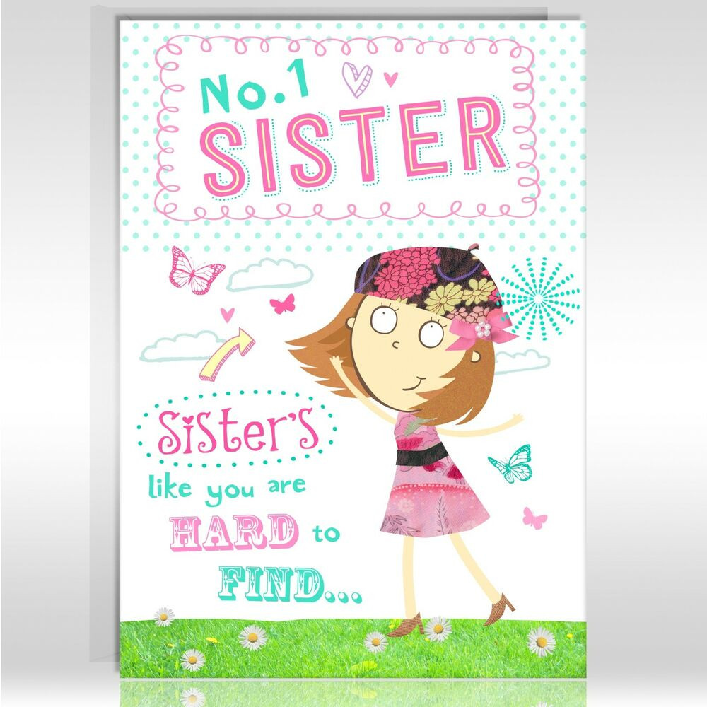 Funny Birthday Cards For Sisters
 SISTER Birthday Greetings Card Funny Humour Joke