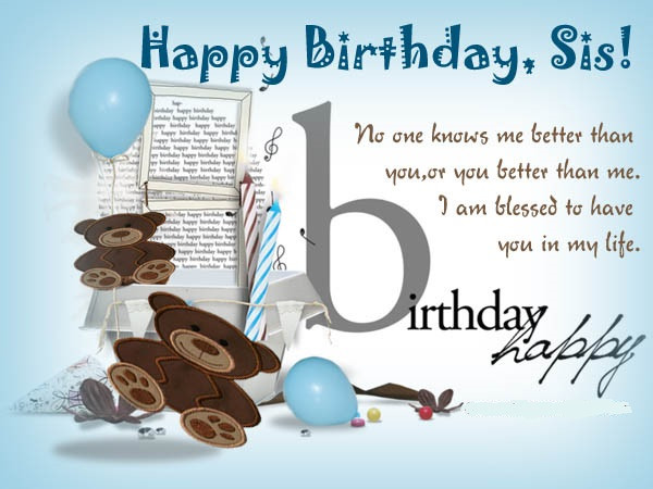 Funny Birthday Wish For Sister
 250 Special Happy Birthday Wishes For Sister Best Way