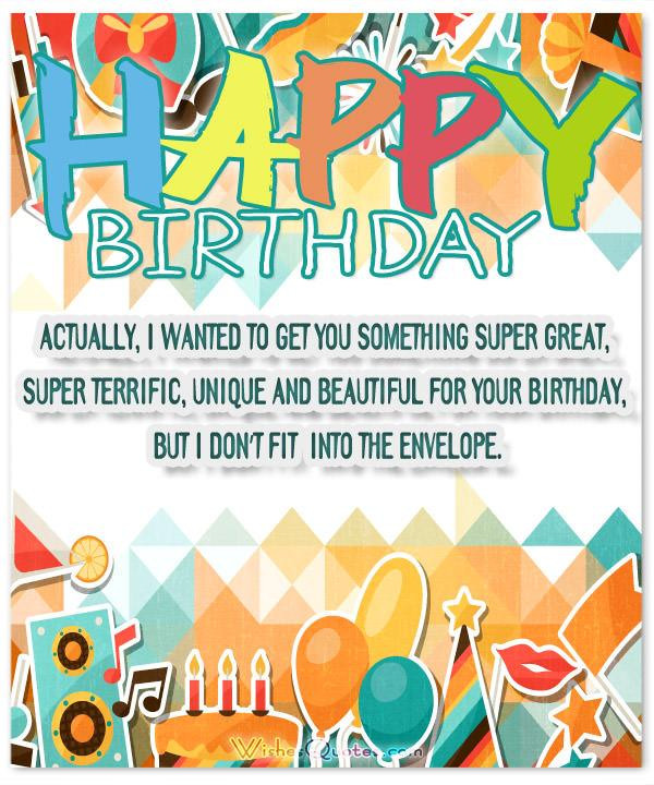 Funny Birthday Wishes For Her
 The Funniest and most Hilarious Birthday Messages and Cards