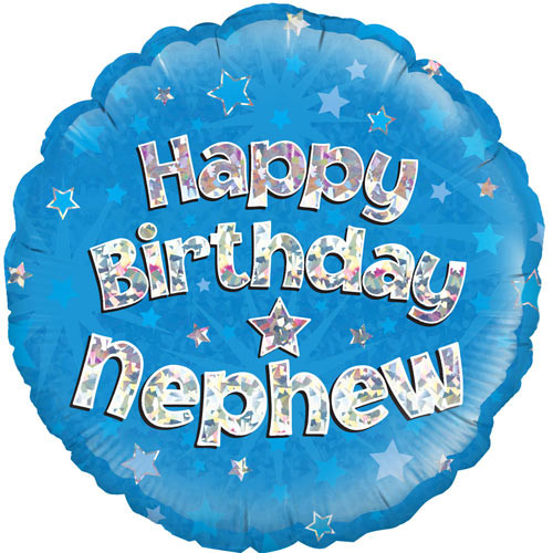 Funny Birthday Wishes For Nephew
 18 inch Happy Birthday Nephew Foil Balloon 1 8 inch