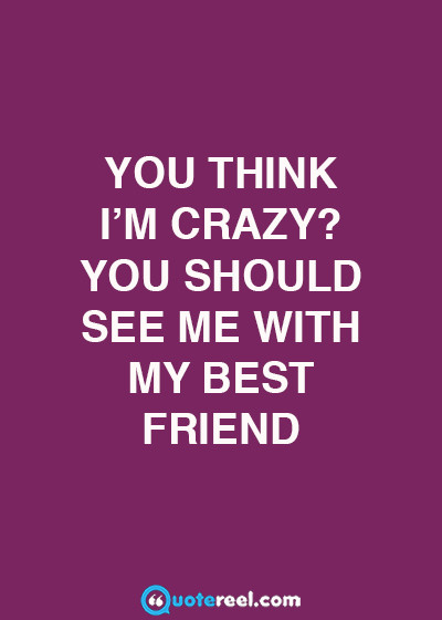 Funny Friendship Quotes
 Funny Friends Quotes To Send Your BFF QuoteReel