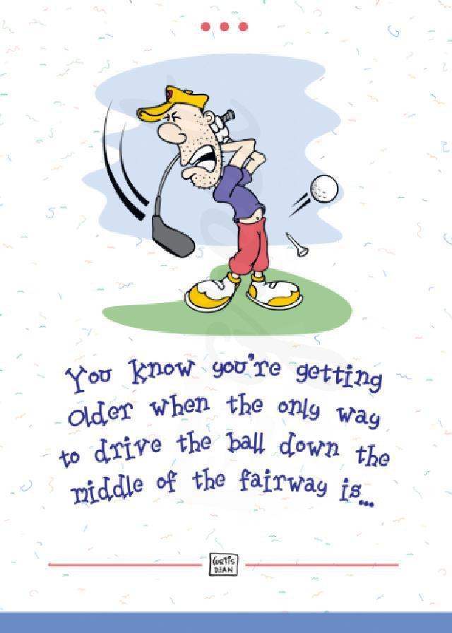 Funny Golf Birthday Cards
 Golf For Dad Birthday Quotes QuotesGram