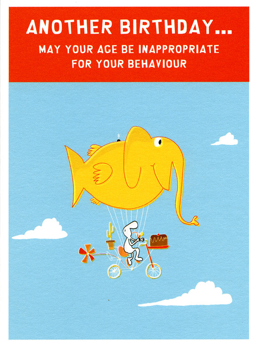 Funny Inappropriate Birthday Cards
 Humorous birthday card Age be inappropriate for your