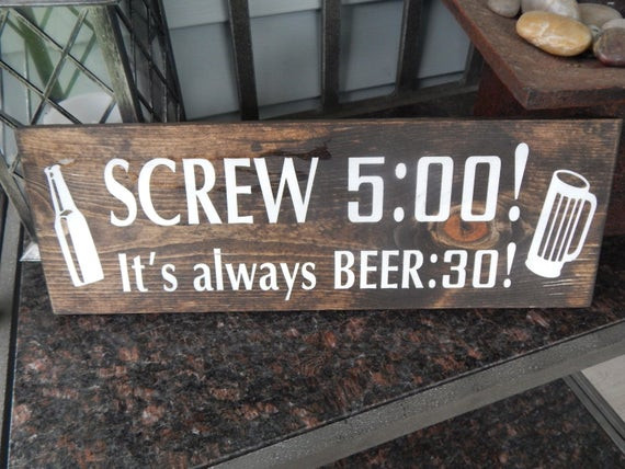 Funny Signs Quotes
 Custom Funny Beer Quote Sign With Beer clipart Screw