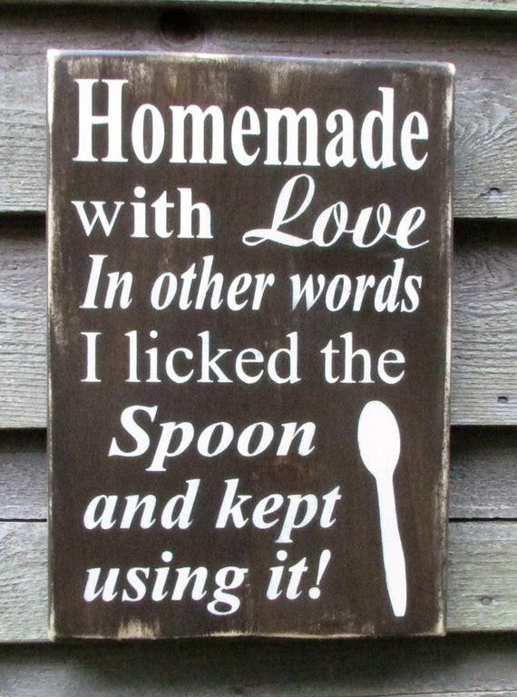 Funny Signs Quotes
 kitchen sign hand painted wood sign kitchen decor funny
