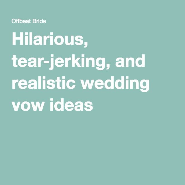 Funny Wedding Vows Samples
 440 best Wedding Vows and Readings images on Pinterest